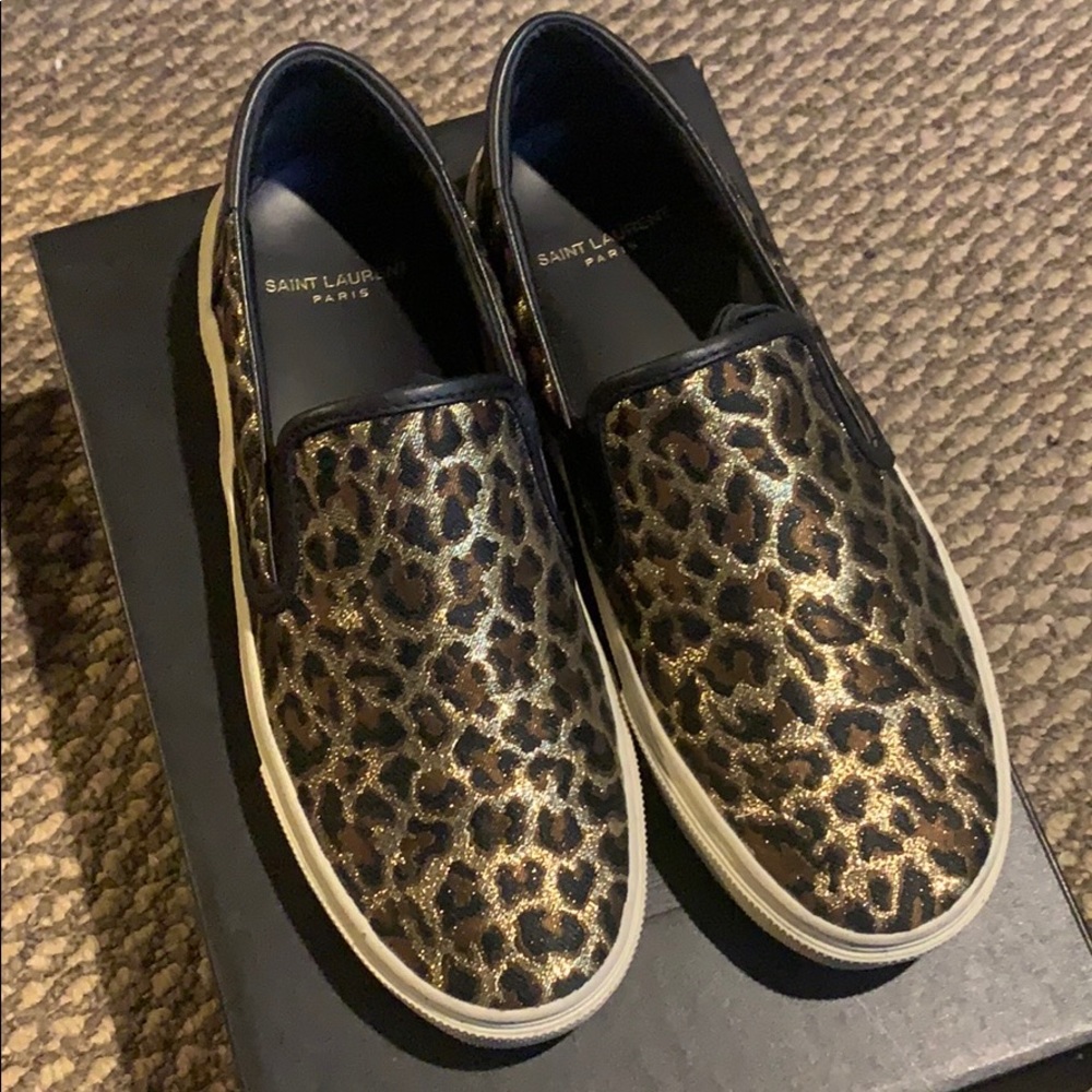 Saint Laurent Loafers | Sizes: 38 | Cheetah Prints